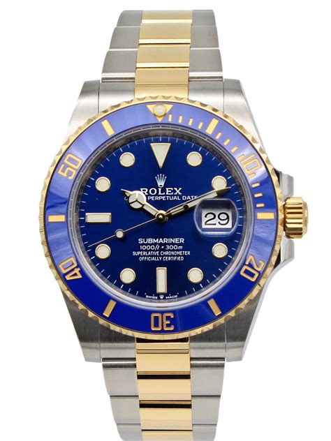 rolex mens submariner blue dial watch|rolex submariner blue price new.